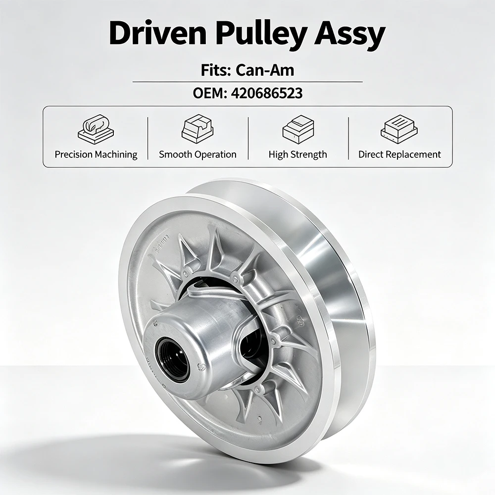 Clutch Parts Primary Drive Clutch For Can-Am Defender HD8 HD10 Max Traxter HD8 HD10 Max OEM:420686523(Driven Pulley Ass'y )