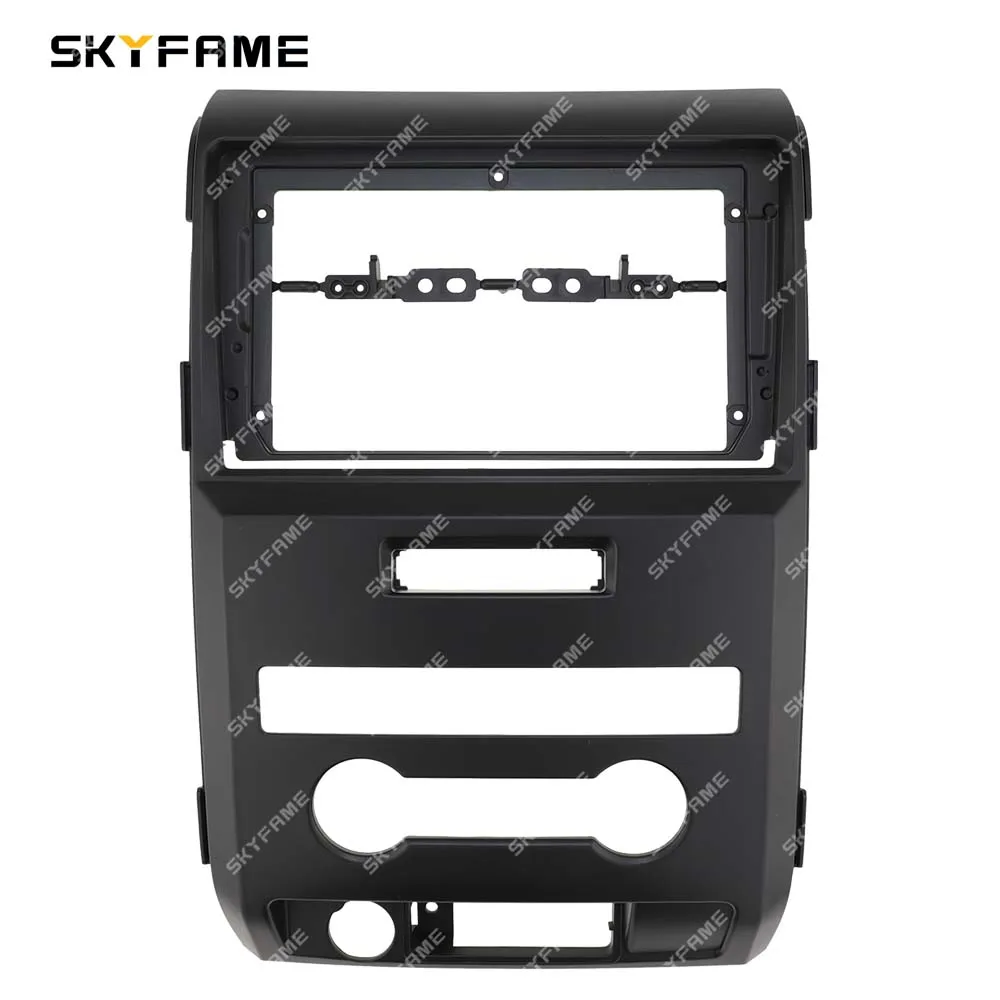 SKYFAME إطار السيارة فآسيا محول Canbus صندوق فك أندرويد راديو داش تركيب لوحة عدة لفورد F150 رابتو P415 #3