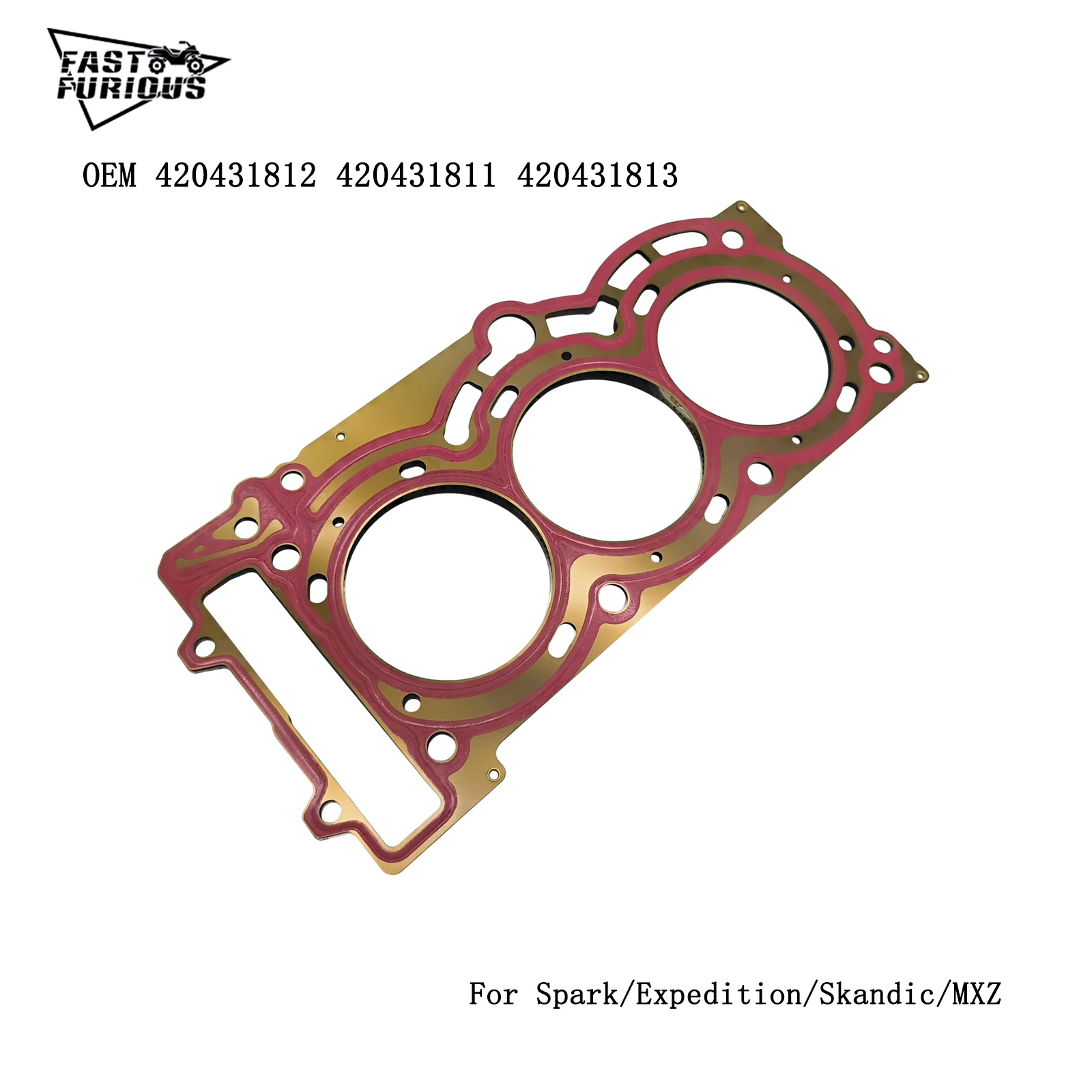 

Прокладка головки блока цилиндров 420950772 для SEA-DO * GTX RXPX RXTX 300 1630 ACE