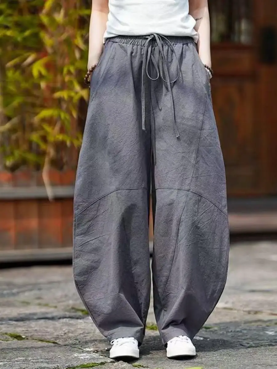 calcas-femininas-de-algodao-e-linho-com-perna-larga-estilo-lanterna-protecao-solar-para-tai-chi-estilo-masculino-moda-vera