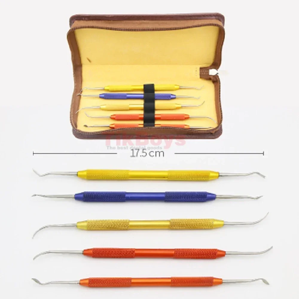 Dental Rod Wax Carving Tools Set Aluminum  Surgical Dentist Sculpture Knife Dental Lab Tools  Dental Instrument Dentist Tools