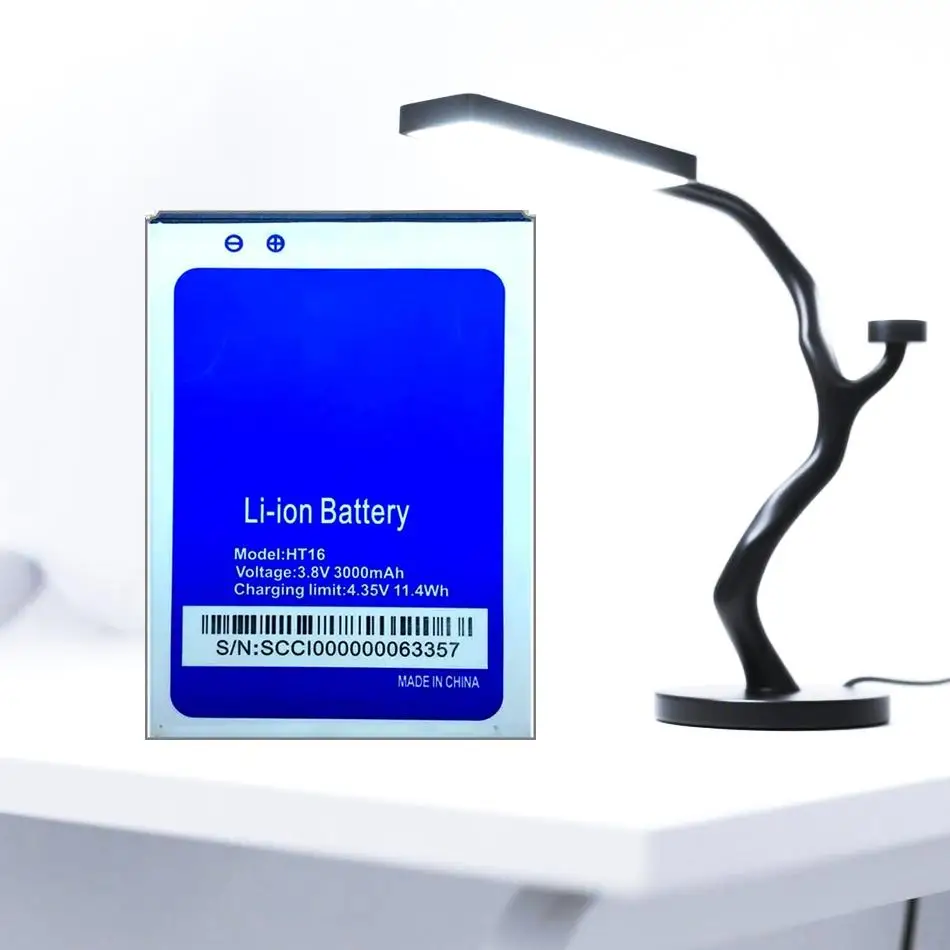 

Mobile Phone Battery Stable For Homtom HT16 3000Mah High Performance