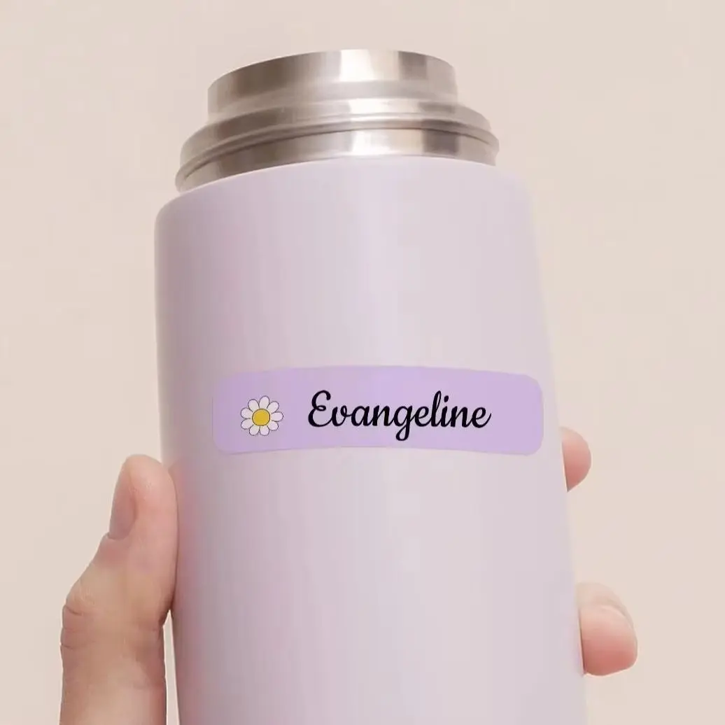 1-300PCS Custom Personalized Name Stickers, Waterproof Name Labels for Suitcases, Candy Jars, Chargers, Boxes, Storage Bins view 4