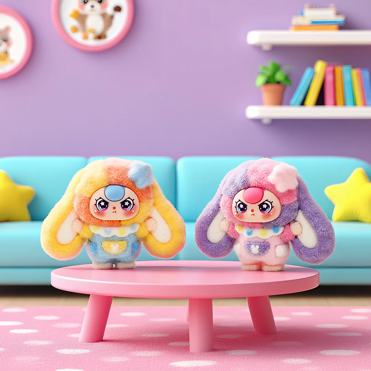 جديد صغير الكرتون الطفل سلسلة ثلاث سنوات لطيف الكرة لعبة مكتب العنصر الزخرفية للاستخدام المكتبي #6