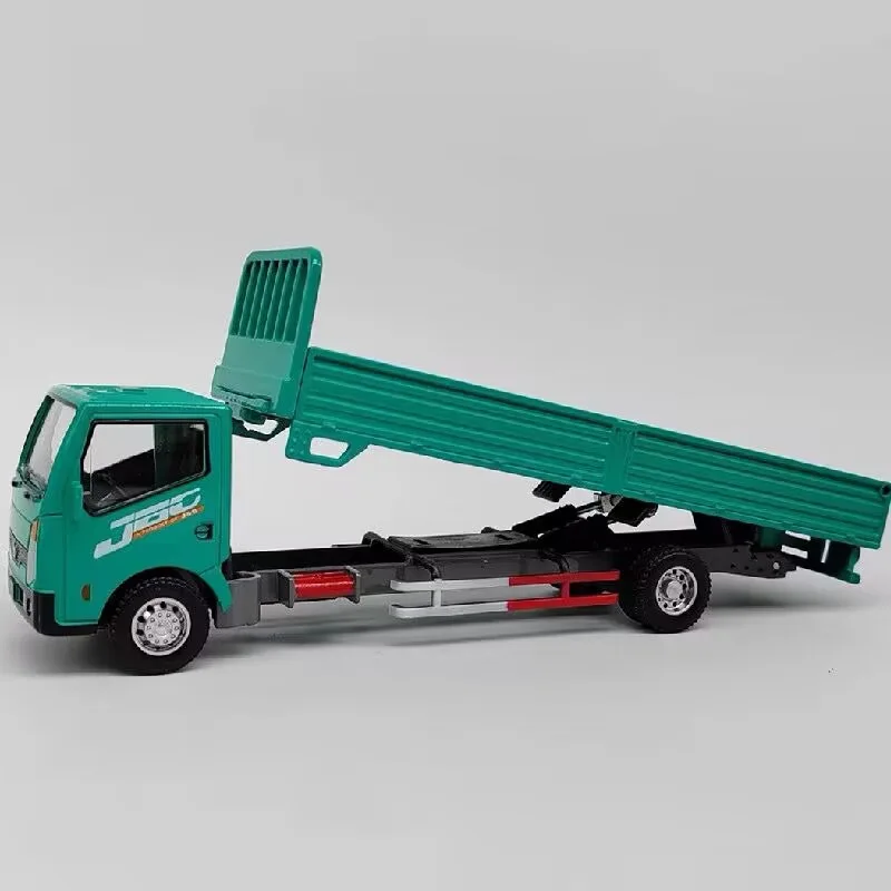 1/60 Alloy Light Truck Model Diecast Metal Dump Truck Transport Engineering Vehicles Model Simulation Collection Childrens Gifts