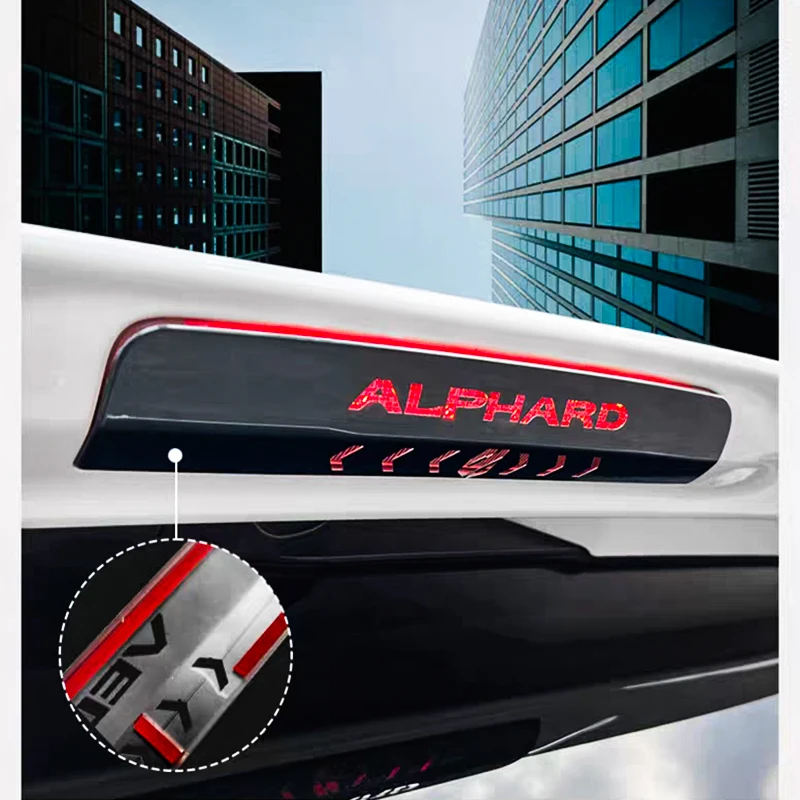 2008-2022 For  Alpha Performance Parts Upgrade High-Mounted Brake Light Patches New Condition Easy Installation2025