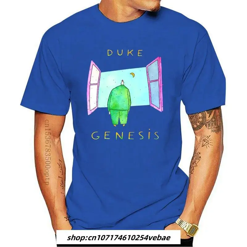 Футболка One1Side Genesis Band DukeS, Мужская футболка с логотипом рок-группы