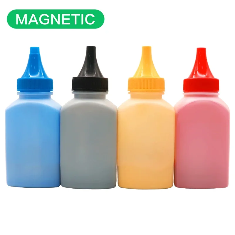 4 PCS Compatible Toner Color Powder For HP CE310A CE320A CE410A CF210A CF350A CF380A Color Laser Printer Toner Bottle