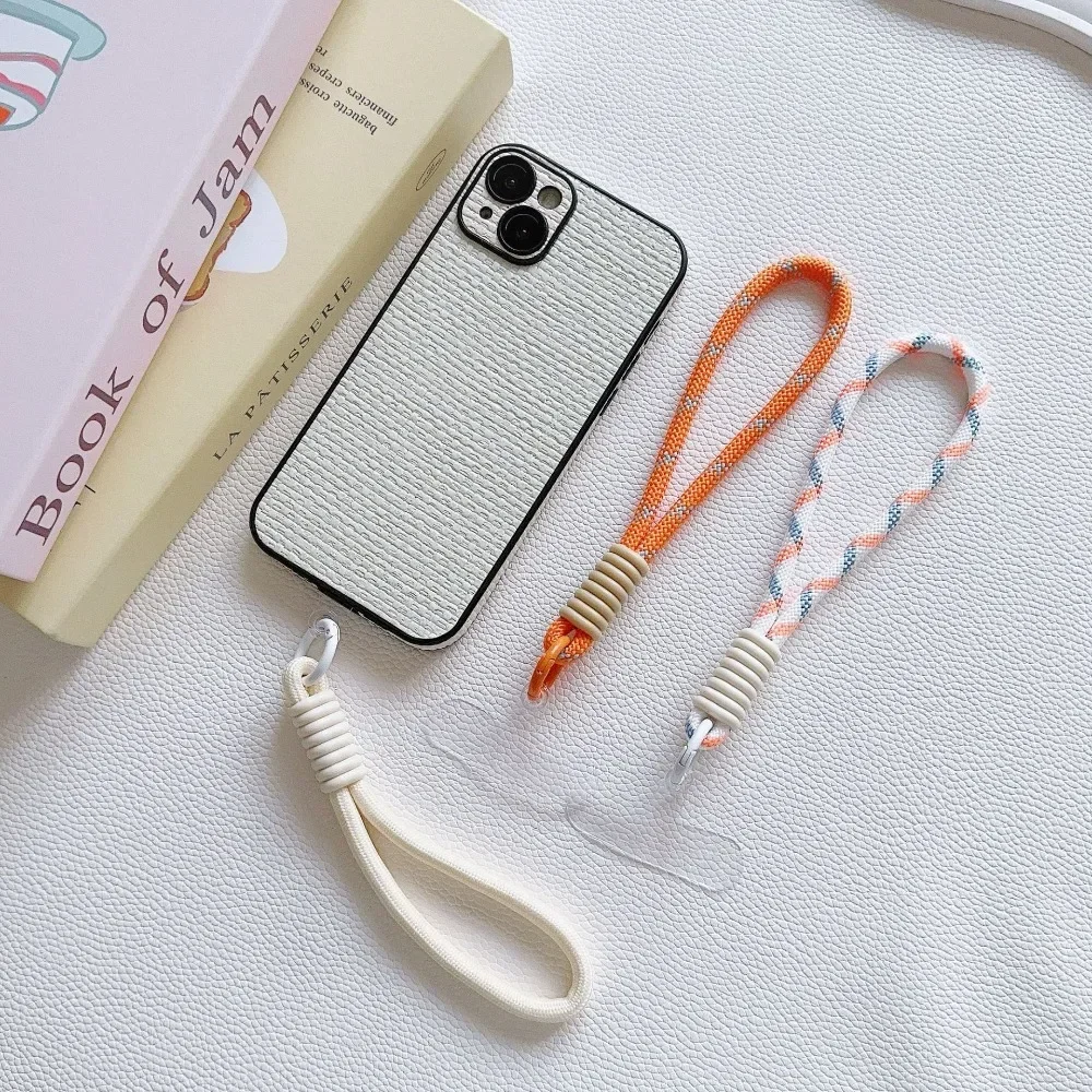 

Universal Mobile Phone Lanyard Strap Detachable with Patch Hanging Chain Ring Cord Short Rope Anti Fall Keychain