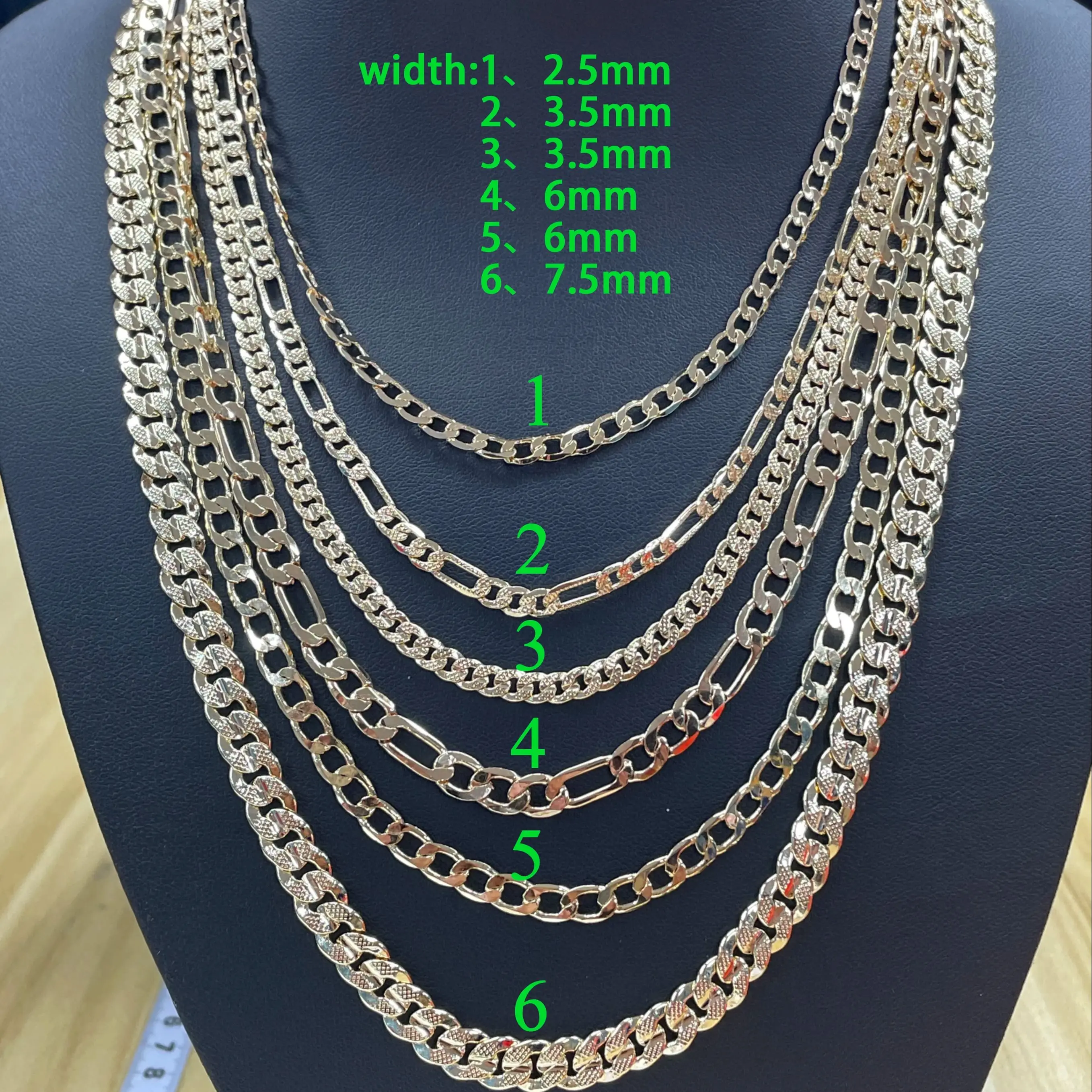 Fashion Chain 14K Cute Romantic Pendant Necklace Jewelry Various Styles 3Pcs Necklace Wholesale Free Shipping