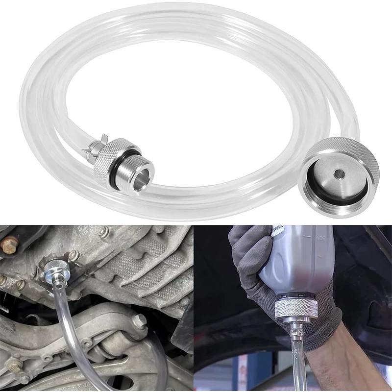 

Oil Filling Hose Compatible For VAG DSG VW Audi Replace For VAS 6262A Gearbox Oil Change Kit with Oil Change Adapter