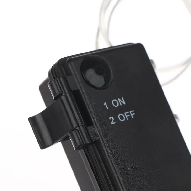 AA Battery Box 2 Sections AA Battery Holder 3V No.5 Waterproof Dustproof Battery Cartridge With ON-OFF For Home Electronic Setup