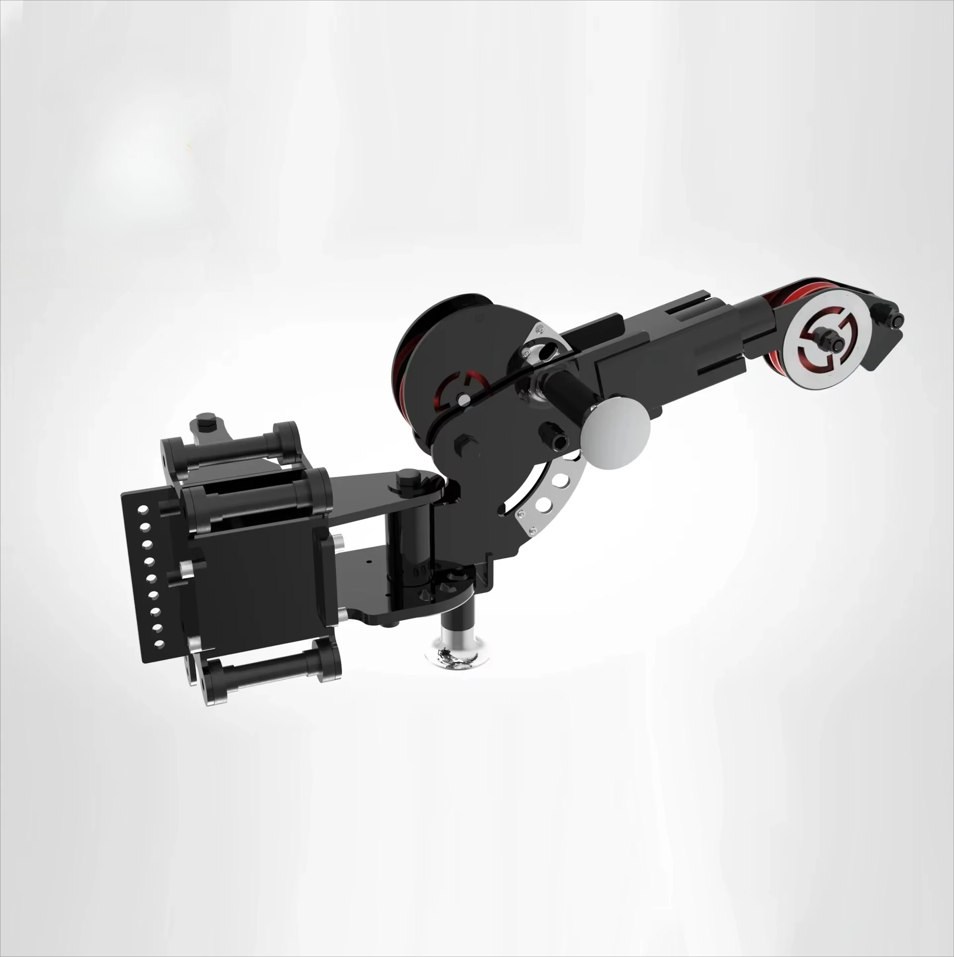 Multifunctional cable machine, suitable for bird/rowing/weightlifting exercises, adjustable resistance, space saving
