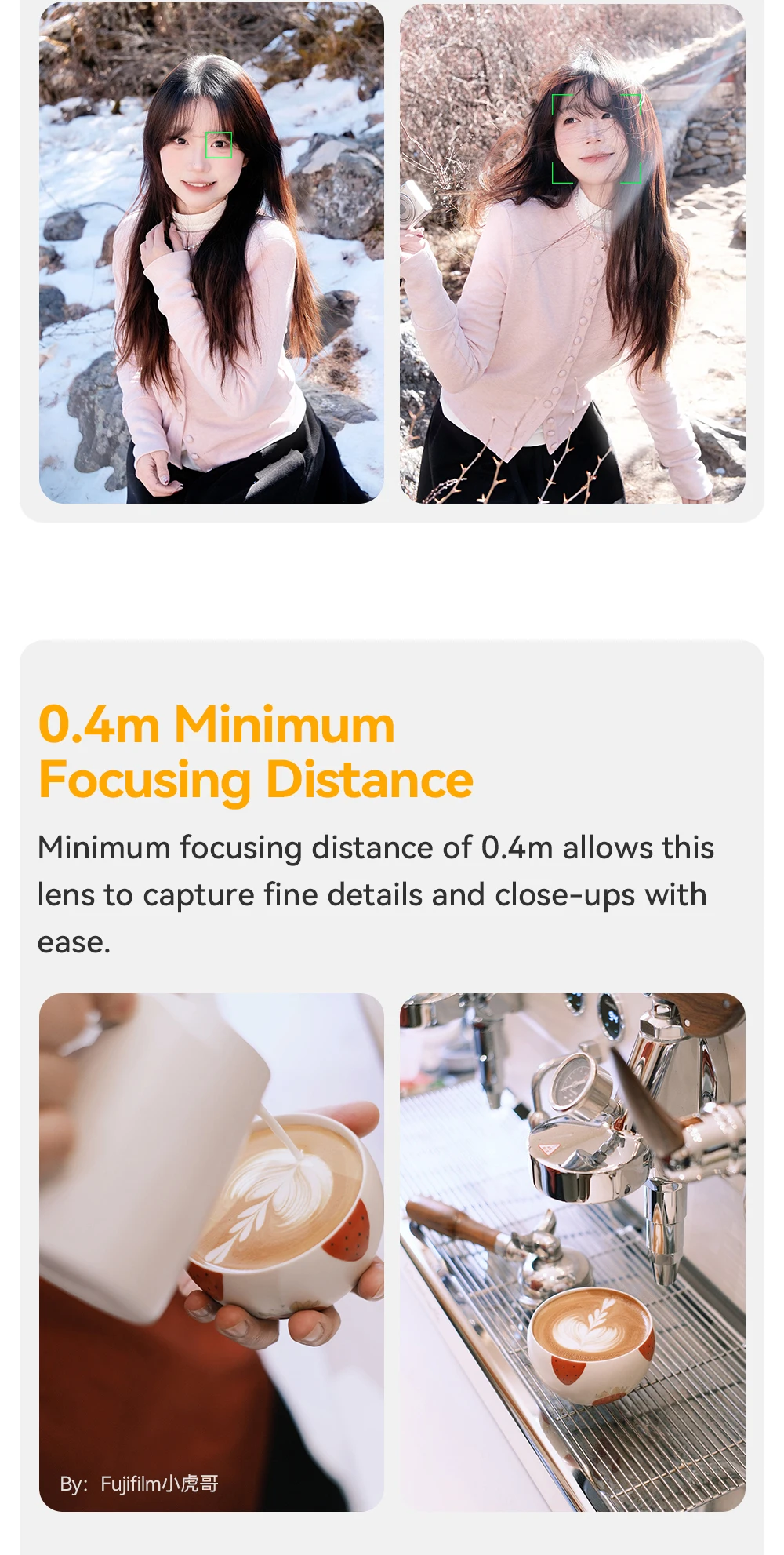 TTARTISAN AF 35mm F1.8 II APS-C Format Große Blendenöffnung Objektiv für Kamera Porträtfotografie mit Fuji XT30 Sony E A7RIII Nikon ZFC – Detail 16