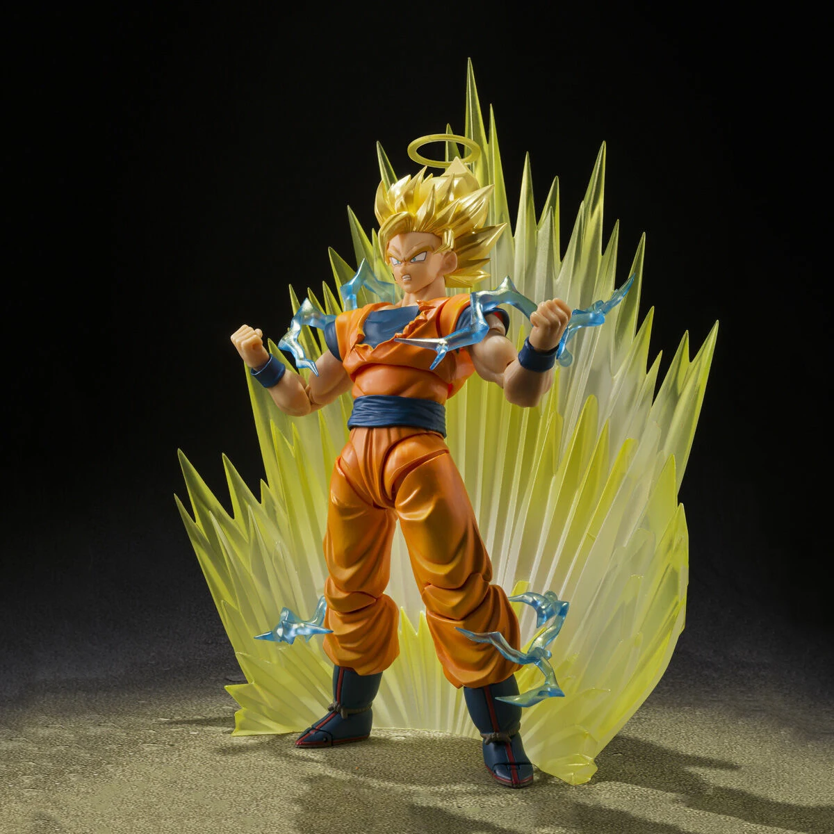 Super Saiyan 2 Son Goku DRAGON BALL Original BANDAI S.H.Figuarts CTM Sampling Limit Action Figure PVC Collectible Model Gift