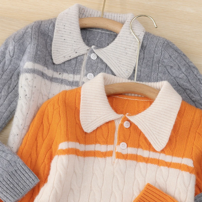 الفتيان 100% رداء علوي من الصوف الشتاء سماكة المراهقين الأطفال معطف شتاء الفتيات بدوره إلى أسفل طوق سترة الاطفال المرقعة سترة #6