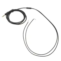 1.5M Earphone Repair Cable Earphone Replacement Cable Oxygen-free Copper Headset Repair Wire with 30 Cores Headphone Maintenance