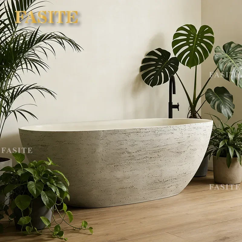 Hotel Independent Creative Personality Bathroom Luxury Freestanding Soaking