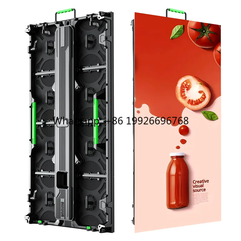 高輝度ステージ屋外P3.91可動式ビデオウォール簡単設置防水屋外LEDスクリーン2024年新製品販売中