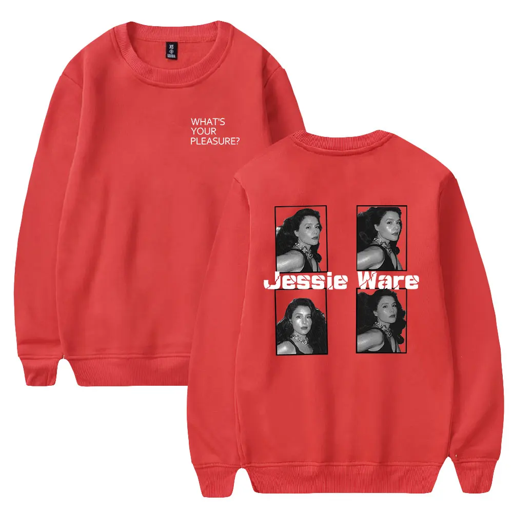 Jessie Ware-Sudadera de cuello redondo para hombre, sudaderas sin capucha para fanáticos de la música, sudadera informal de manga larga, jerséis unisex