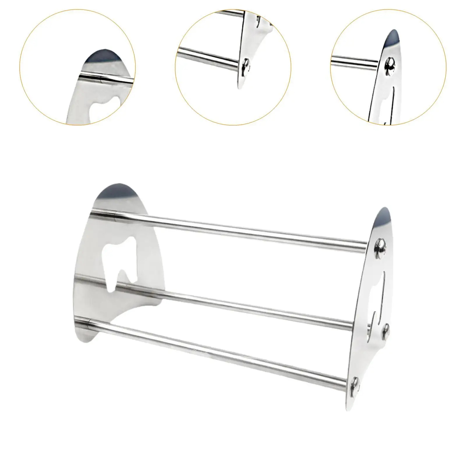 Orthodontic Pliers Holder Stainless Steel Dental Instrument Stand Rack for Dental Tools Organizer with Easy Assembly Design
