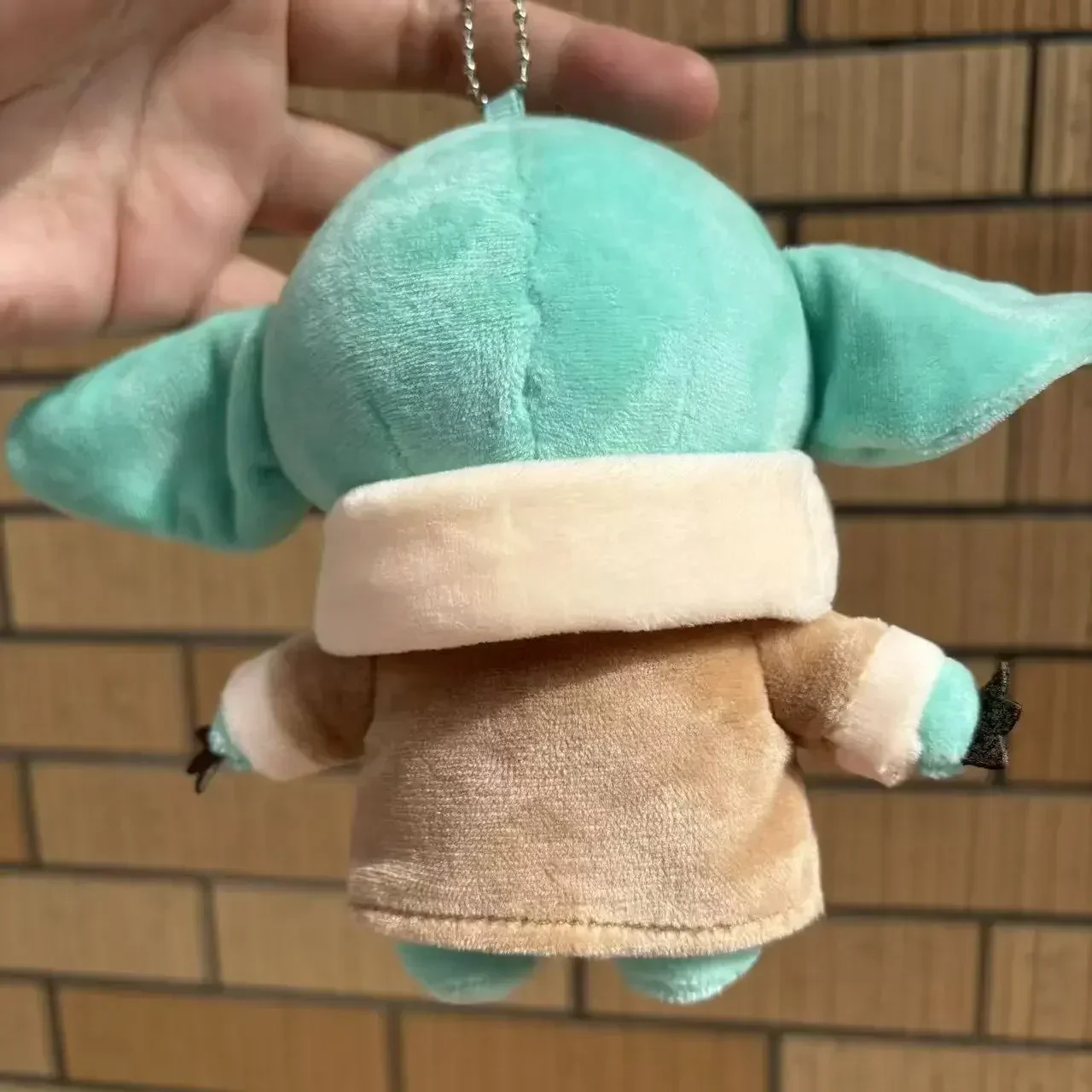 10cm New Movie Character Star Yoda Baby Plush Toy Pendant Cute Cotton Keychain Bag and 28cm Doll Ornament Fans Gift - view 4