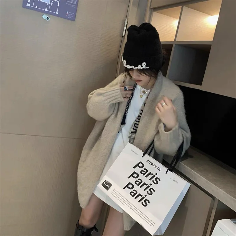 

Женские удлиненные кардиганы на весну, вязаные крючком, с открытым передом, повседневные, молодежные, минималистичные, с открытыми плечами, свободного кроя, с цветочным узором, стильные, милые