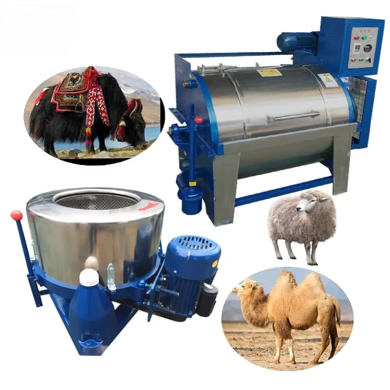 

Sheep raw wool scouring machine Yak hair Chicken and duck feathers Industrial washing Hotel linen cleaning Dehydrator