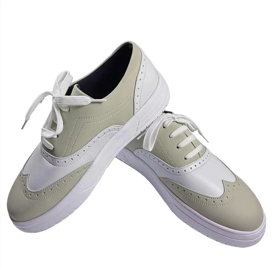 

Korea Japan Trend Popping Dance Footwear Light Gray Green With White Sole Board Shoes Hip Hop Locking Funny Shoe OA028