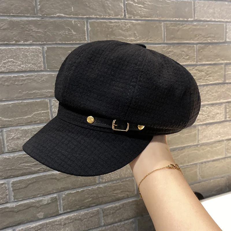 

Octagonal Hat Woman Berets Female Retro Boinas Berets Caps For Women Hats Bonnets Hats For Women Octagonal Newsboy Hat