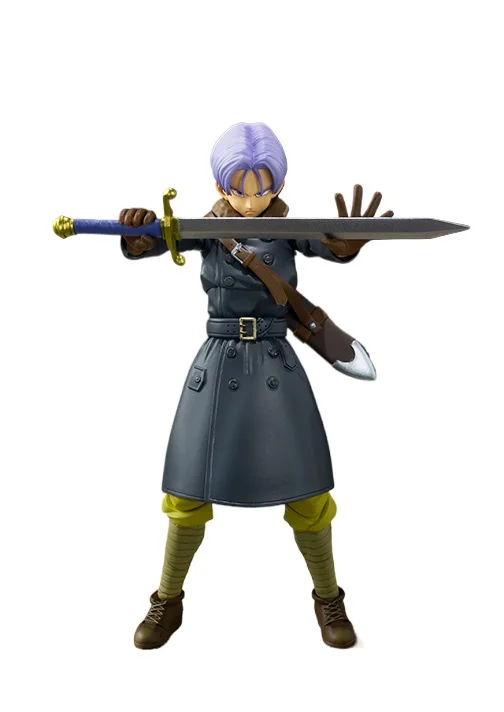 Figuras de acción originales Bandai Shf Sh Figuarts Dragon Ball Xenoverse Edition Trunks, modelo de Anime, colección de juguetes, 100% originales