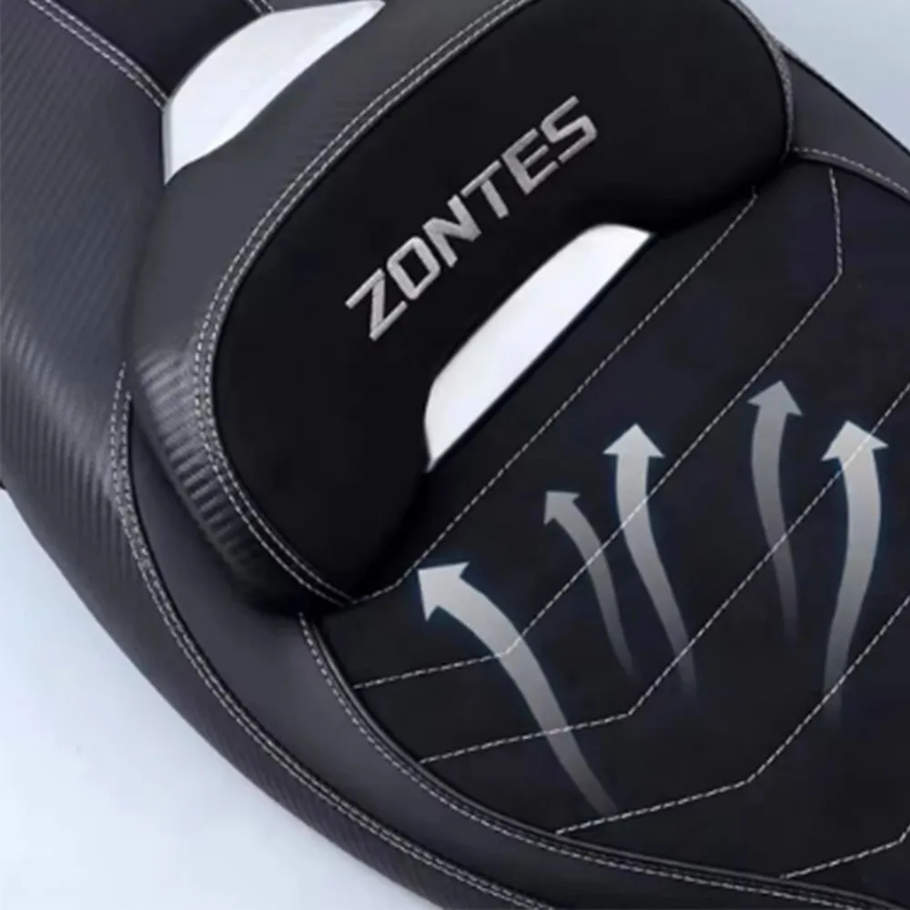 For Zontes 350D D350 350 D Motorcycle Integrated Seat Cushion Seat Cushion Assembly Modified Lumbar Support Seat Cushion