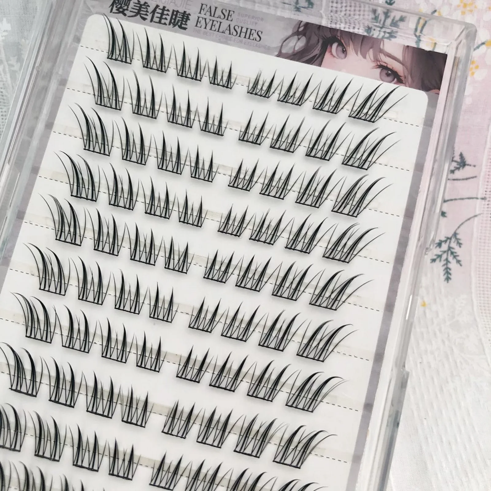 Fox-style False Eyelashes Glue - Eyelash Extension No 10 review and price