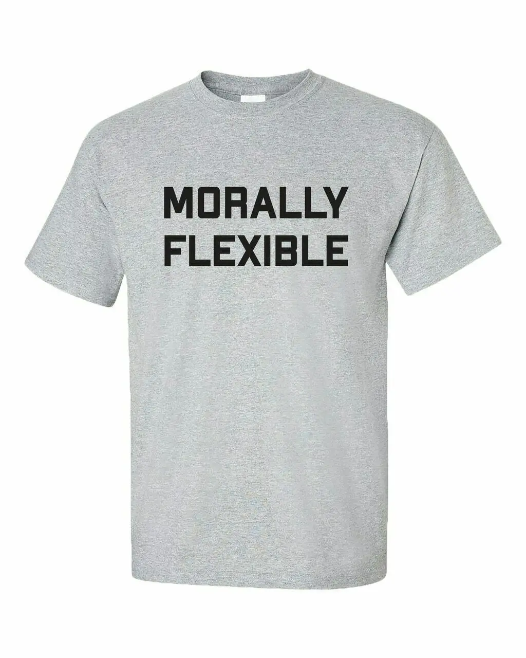 Divertente Morally Flessibile Adulto T Shirt Manica Corta