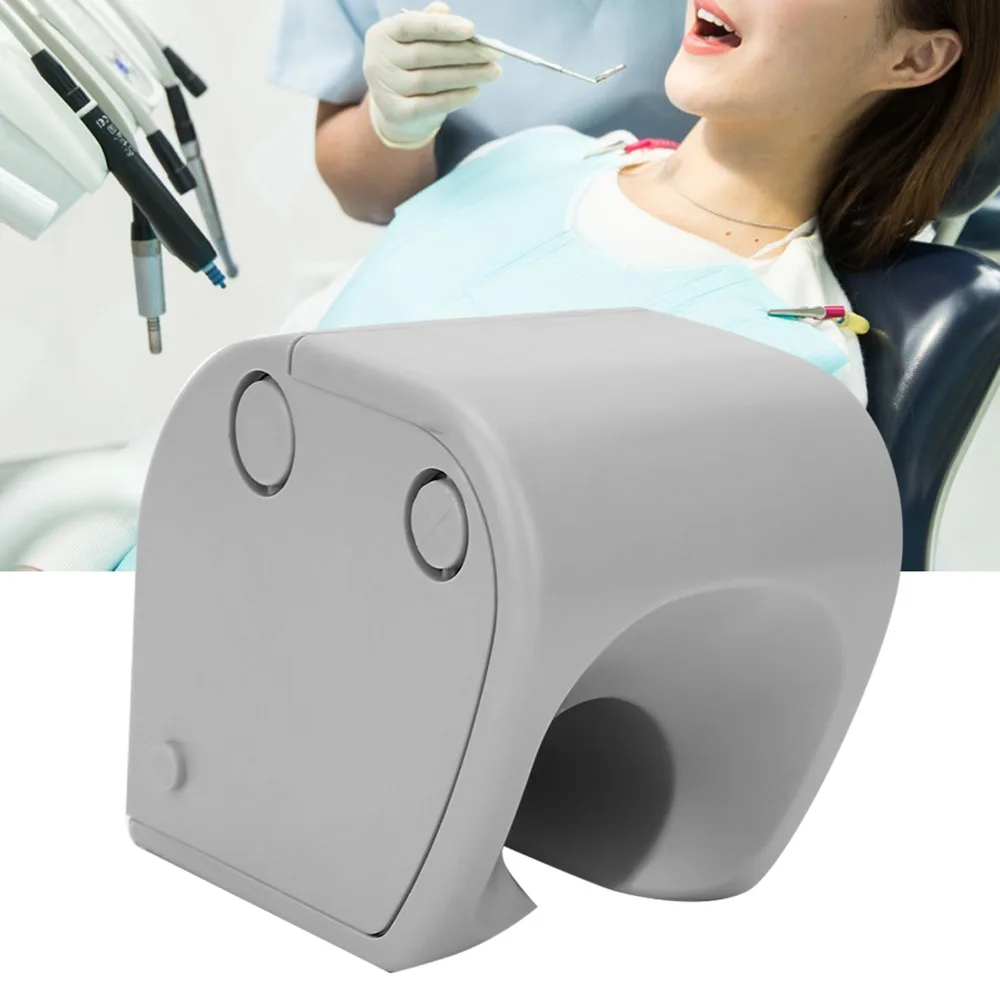 Gray Dental Handpiece Holder Connector Adapter Large Size Dental Single Hanger Durable Dental Chair Accessories