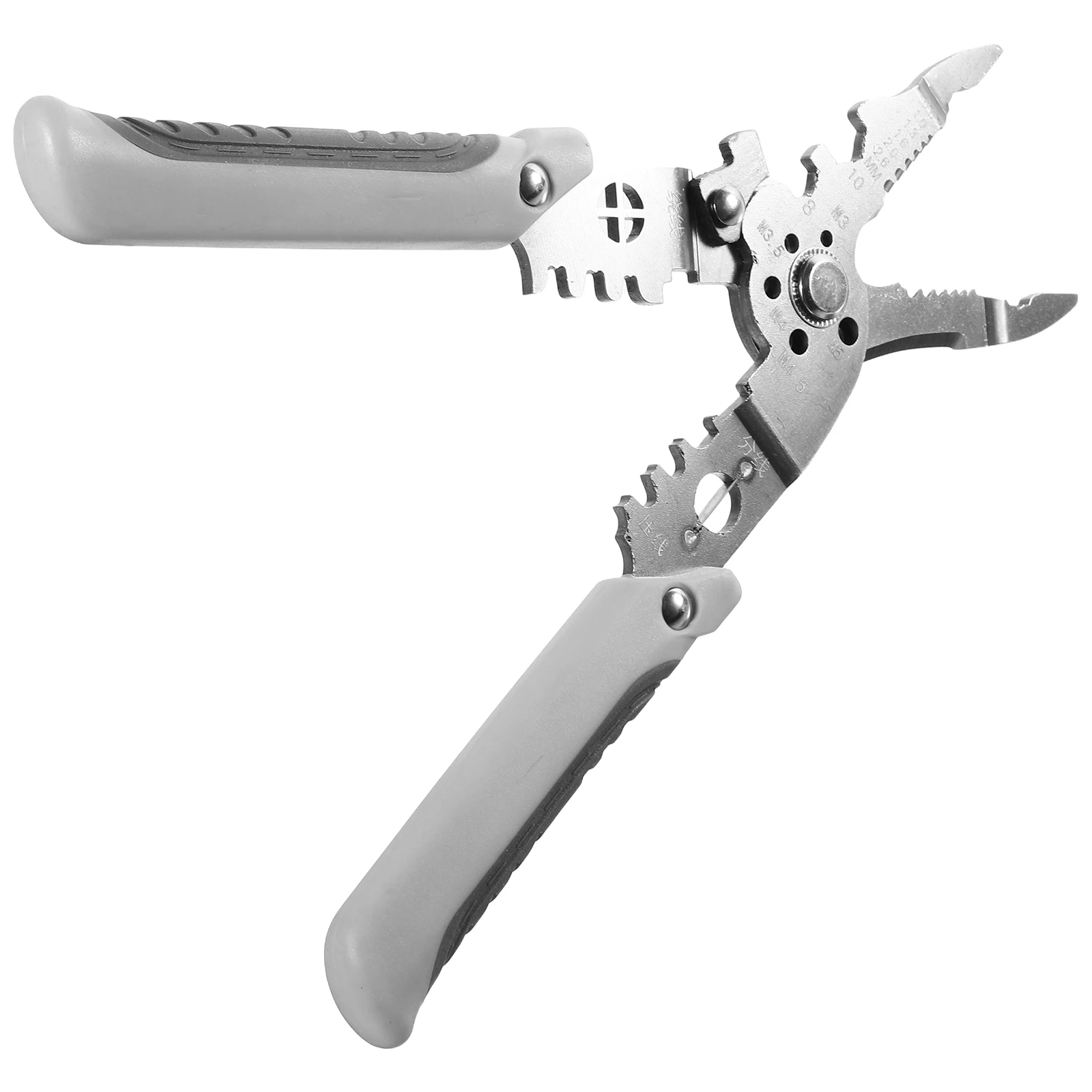 

Щипцы для электрика, плоскогубцы, серебряный кабельный инструмент, автоматический сверхмощный профессиональный многофункциональный инструмент из нержавеющей стали