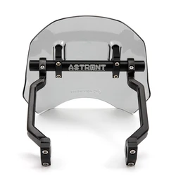 Universal 22-28 MM Handlebar ABS Windshield Windscreen for Kawasaki Z400 Z650 Z900 RS Ninja 300 400 650 for BMW S1000 RR