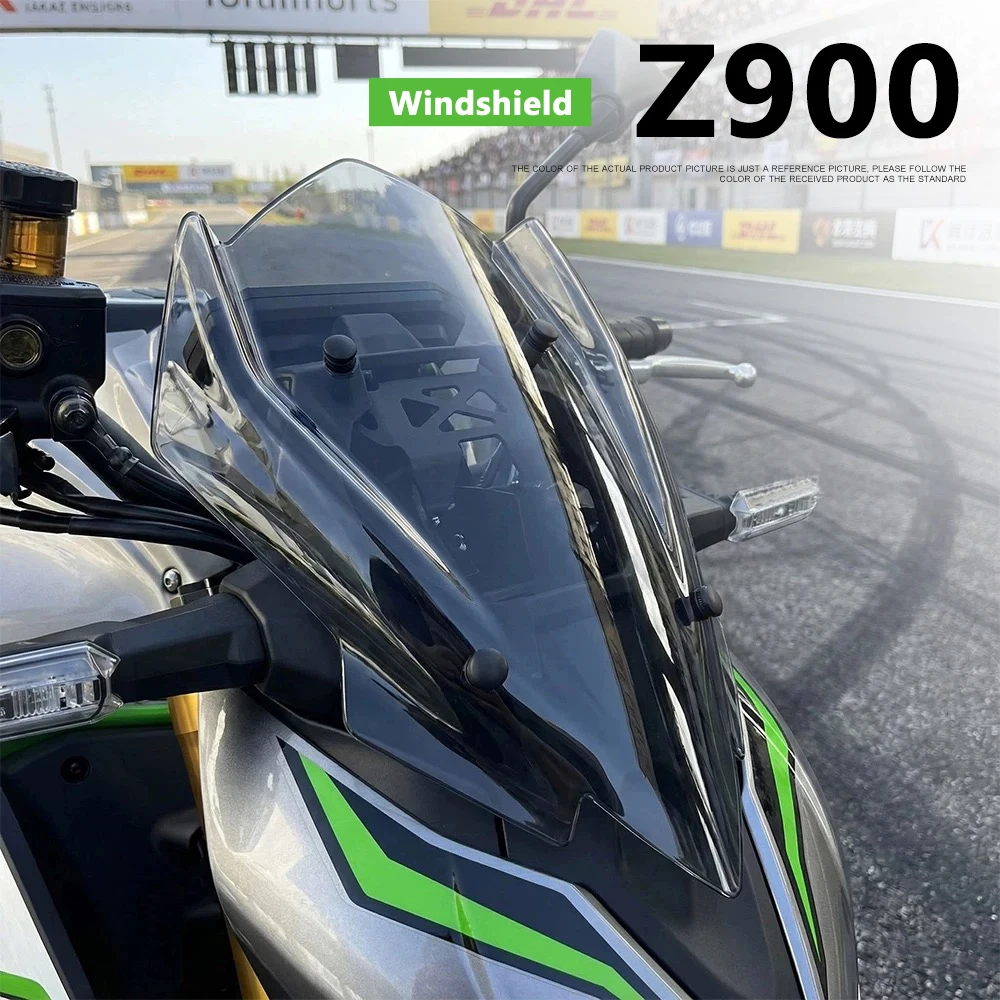 

2026 2025 For Kawasaki Z900 SE Z900SE Z 900 SE Motorcycle Windshield Deflectors Wind Shield Screen Protector Fairing Windscreen