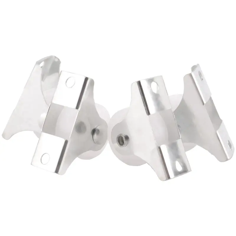 [Superx&KND]16 Pcs White Plastic 25Mm Diameter Furniture Replacement Caster Wheel