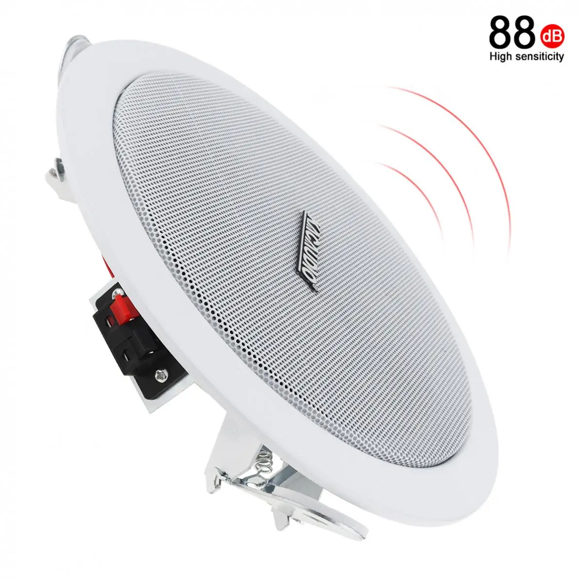 6'' Ceiling Speaker 6W Input USB MP3 Player Ceiling Speaker Public Broadcast Background Music Speaker for Home / Supermarket