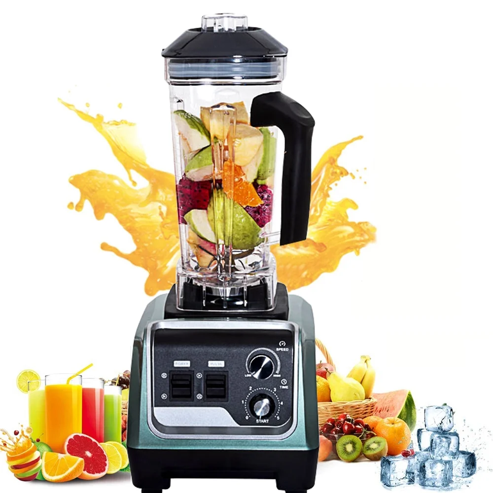 

Commercial Blender Heavy Duty Industrial Frappe Mixer Cup Kichen Items Bladers Juicer Electric Mixer Grinder Brenda Blender