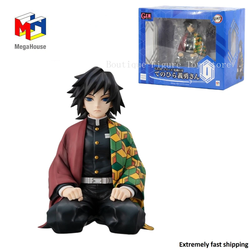 

In Stock Original Mega House G.E.M. Demon Slayer in Hand Tomioka Giyuu Anime Model Gift Collect Figure Toys