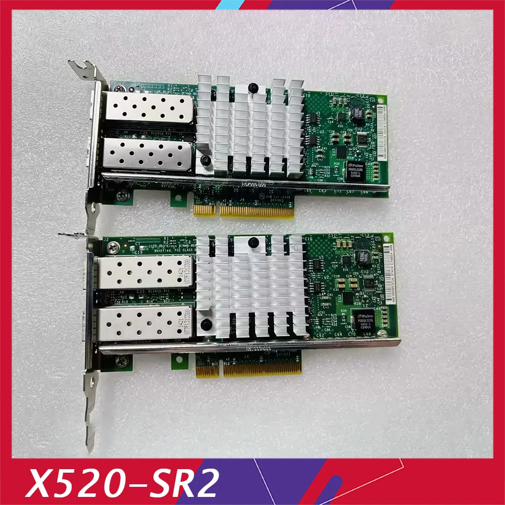 

1 PCS NIC For Huawei E10G42BFSRG1P5 06310026 10 Gigabit Network Card With Dual Electrical Ports X520-SR2