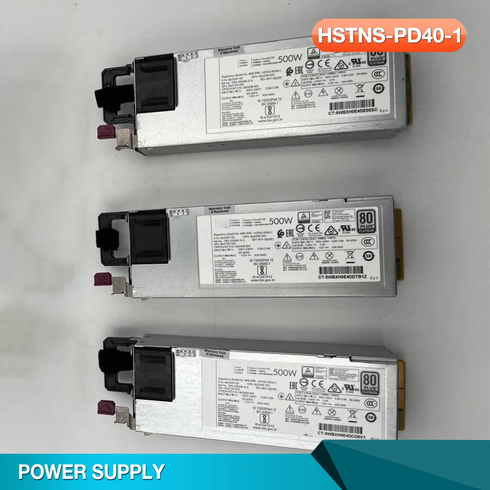 

1 шт. для блока питания HP G10 500 Вт 865399 -101 866729 -001 HSTNS-PD40-1