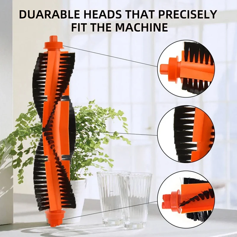 For Xiaomi Robot Vacuum S12 / T12 B106GL / S10 / S10 EU Vacuum Parts Main Roller Side Brush Hepa Filter Mop Cloth