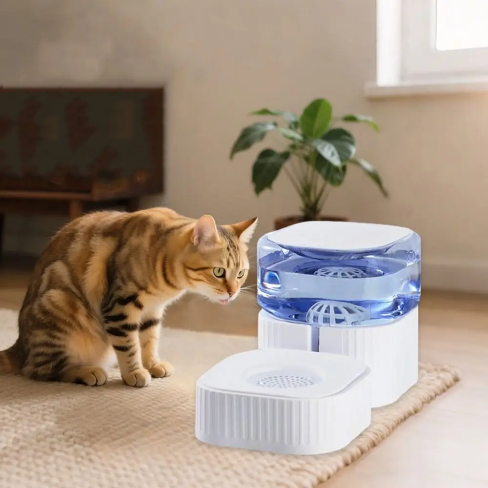 

Non-slip Automatic Pet Feeder Detachable Drinking Fountain Cat Water Dispenser Plastic Pet Water Feeder For Dogs Puppy Cats