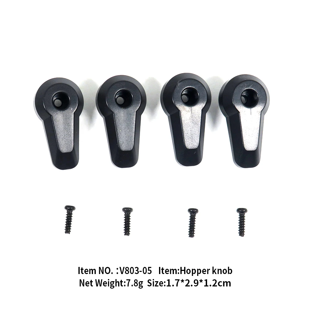 Flytec Official Original V803-05 Hopper Knob Spare Parts For 4 Tanks Dual Antenna RC Carp Fishing Bait Boat