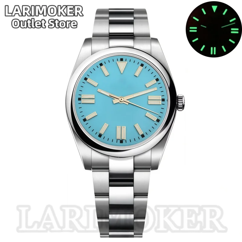 

LARIMOKER 36mm 39mm Custom NH35 Movement8215 Men's Watch Luxury Sapphire Luminous Automatic Mechanical Wristwatch