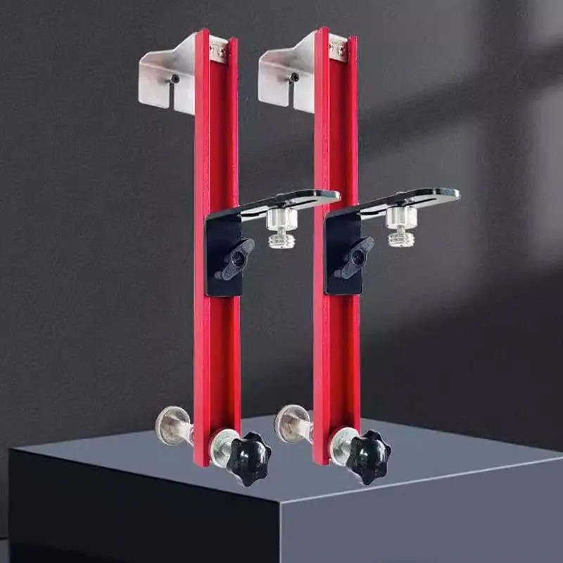 300/400mm Laser Level Wall Mount Bracket Ceilin Mount Line Laser Adapter Positioning Holder Adjustab Lifting and Lowering Rocker