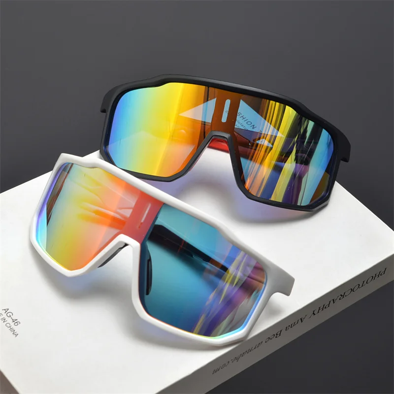 

Integrated Cyberpunk Futuristic Oversized Integrated Glasses Men's High-grade Sunglasses Girl's Driving Sun Glasses MJ0953